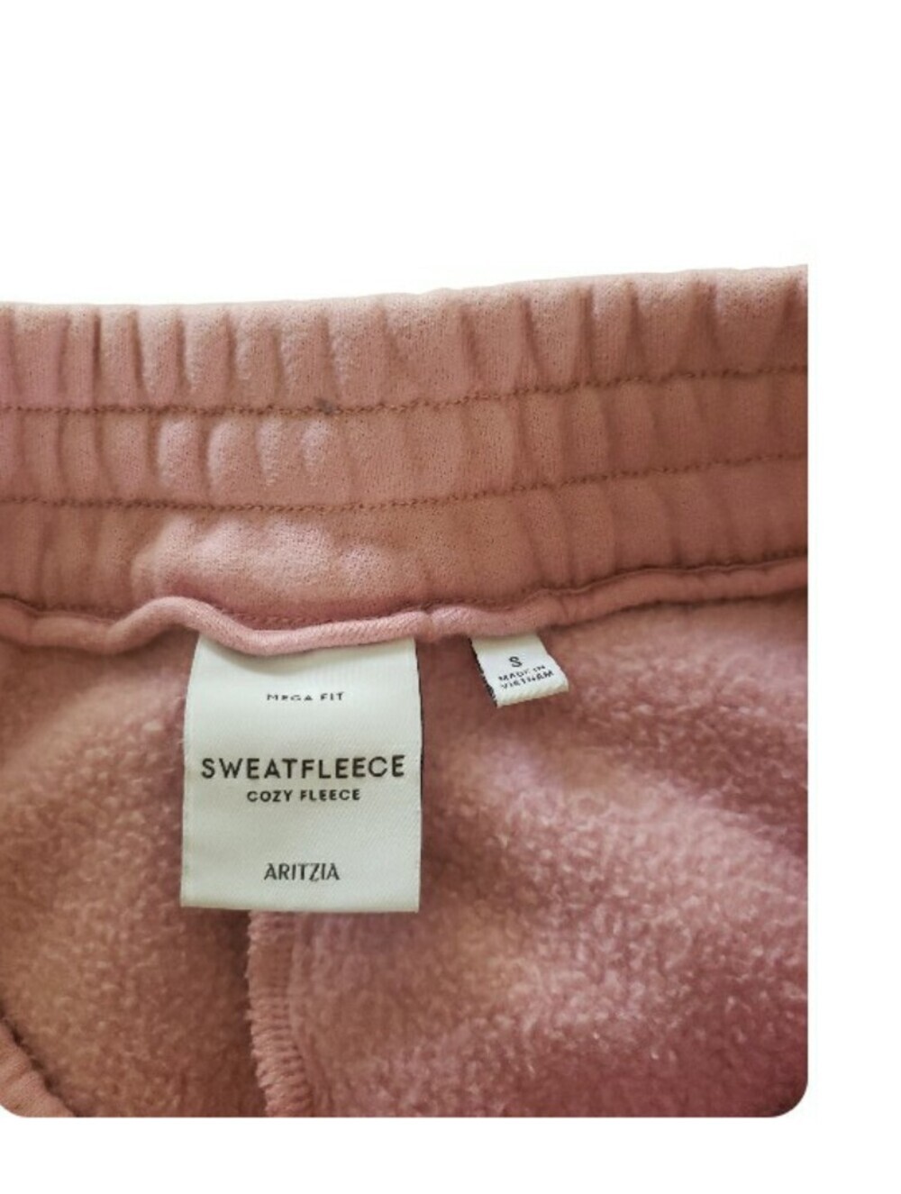 Aritzia Cozy Sweatfleece Mega Fit Sweatpant- S - Picture 6 of 6